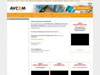 avcom-bindetechnik.ch Webseite Vorschau