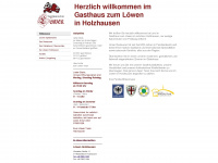 loewen-holzhausen.de Webseite Vorschau