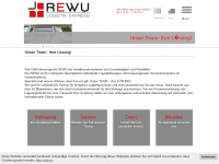 logistik-express-rewu.de Webseite Vorschau