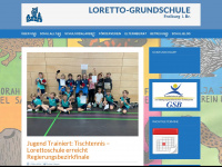 loretto-grundschule.de Webseite Vorschau