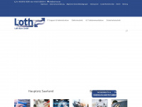 loth-kom.de Webseite Vorschau