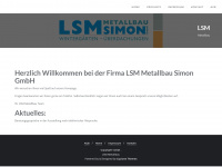 lsm-metallbau.de Webseite Vorschau