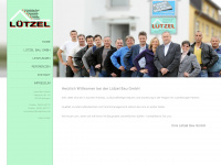 luetzel-bau.de Webseite Vorschau