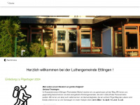 luthergemeinde-ettlingen.de Webseite Vorschau