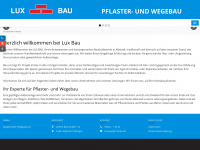 lux-bau.de Webseite Vorschau