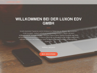 luxon.de Webseite Vorschau