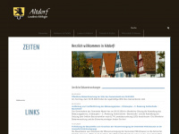 altdorf-boeblingen.de Webseite Vorschau