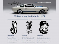 macho-kfz.de Webseite Vorschau