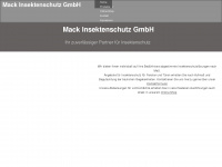 mack-insektenschutz.de Webseite Vorschau