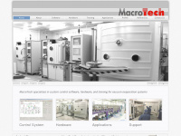 macrotech.de Webseite Vorschau