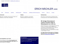 maechler-stahlbau.de Webseite Vorschau