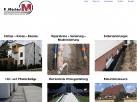 maechtel-bau.de Webseite Vorschau