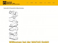mafag.de Webseite Vorschau