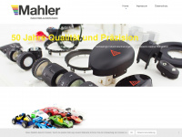 mahler-vs.de Webseite Vorschau