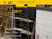 maier-bautechnik.de Webseite Vorschau