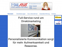 mailplus.de Webseite Vorschau