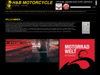 h-b-motorcycle.de Webseite Vorschau