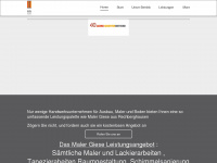 maler-giese.com Webseite Vorschau
