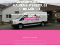 maler-moehrle.de Webseite Vorschau