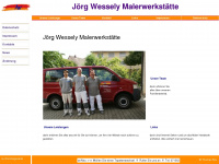maler-wessely.de Webseite Vorschau