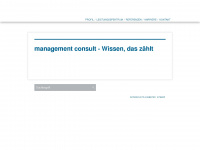 management-consult.de Webseite Vorschau