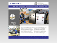 manotec.de Webseite Vorschau