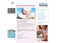 margarethe-mroz.de Webseite Vorschau