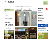marien-apotheke-mannheim.de Webseite Vorschau