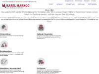 markoc.de Webseite Vorschau