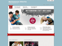 markomanno-albertia.de Webseite Vorschau