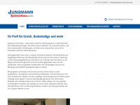 jungmann-estrichbau.de Webseite Vorschau