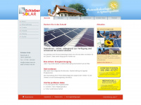schieber-solar.de Webseite Vorschau