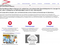 mayer-rexing.de Webseite Vorschau