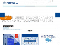 komori-chambon.com Webseite Vorschau