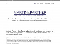 martin-partner.de Webseite Vorschau