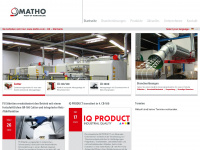 matho.com Webseite Vorschau