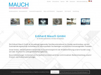 mauch-gmbh.de Webseite Vorschau