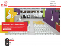 max-planck-gymnasium.de Webseite Vorschau