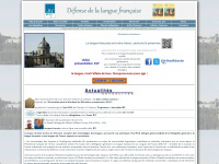 langue-francaise.org Webseite Vorschau