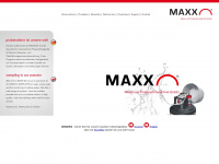maxx-gmbh.com Webseite Vorschau