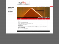 mayline.de Webseite Vorschau