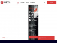 muefra.de Webseite Vorschau
