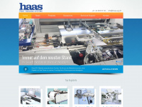 haas-ag.com Webseite Vorschau