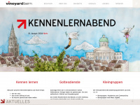 vineyard-bern.ch Webseite Vorschau