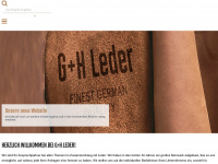 guh-leder.de Webseite Vorschau