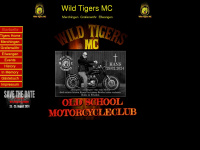 mcwild-tigers.de Webseite Vorschau