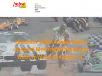 motorsportverband-jmbw.de Webseite Vorschau