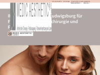 medic-aesthetic.de Webseite Vorschau