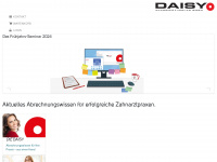 daisy.de Webseite Vorschau