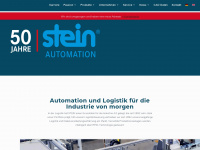 stein-automation.de Webseite Vorschau